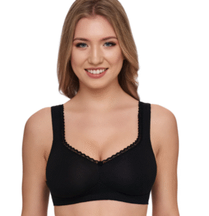 Susa Organic Cotton WF Front Black