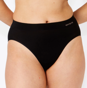 Powerlite Full Brief Front Black